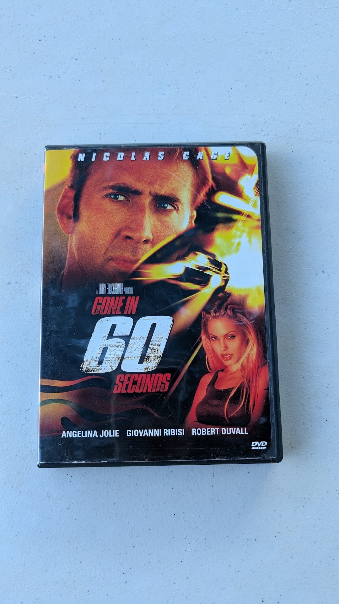 60 segundos (DVD) Nicolas Cage, Angelina Jolie, Robert Duvall