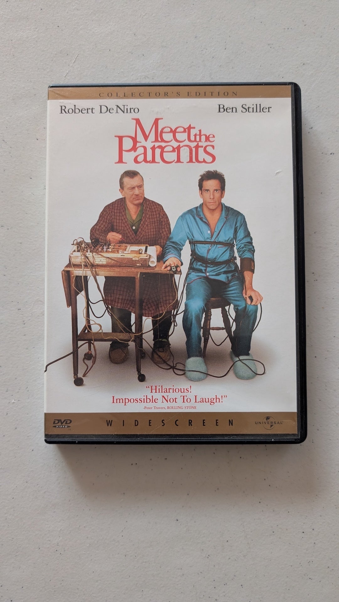 Meet the Parents (DVD, 2000, PG-13) Robert De Niro, Ben Stiller