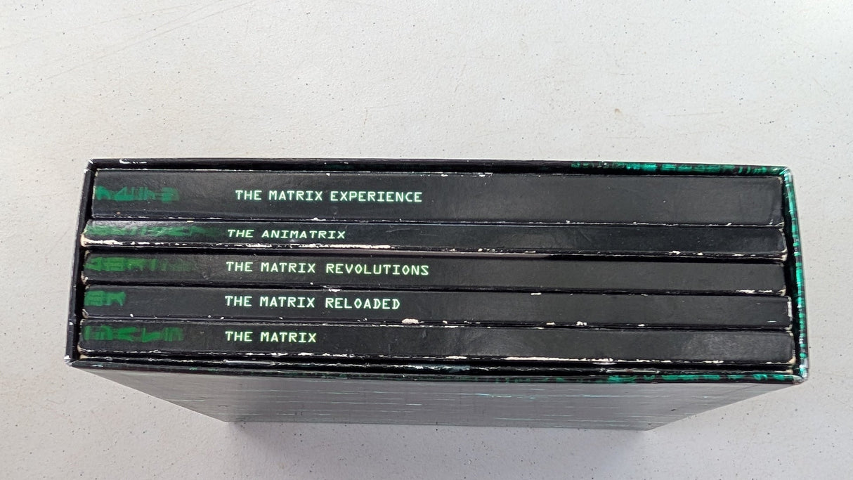 The Matrix Experience (DVD Box Set, 1999, 2003, R) Keanu Reeves, Laurence Fishburne, Carrie-Anne Moss