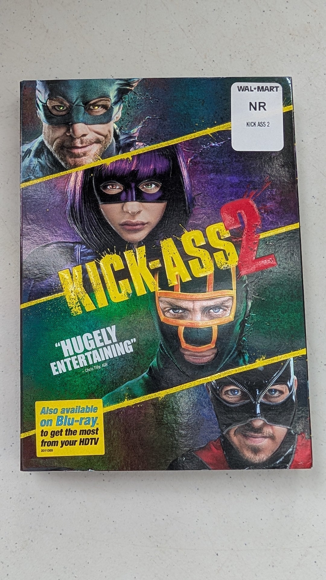 Kick-Ass 2 (DVD, 2013, R) Aaron Taylor-Johnson, Chloé Grace Moretz, Jim Carrey