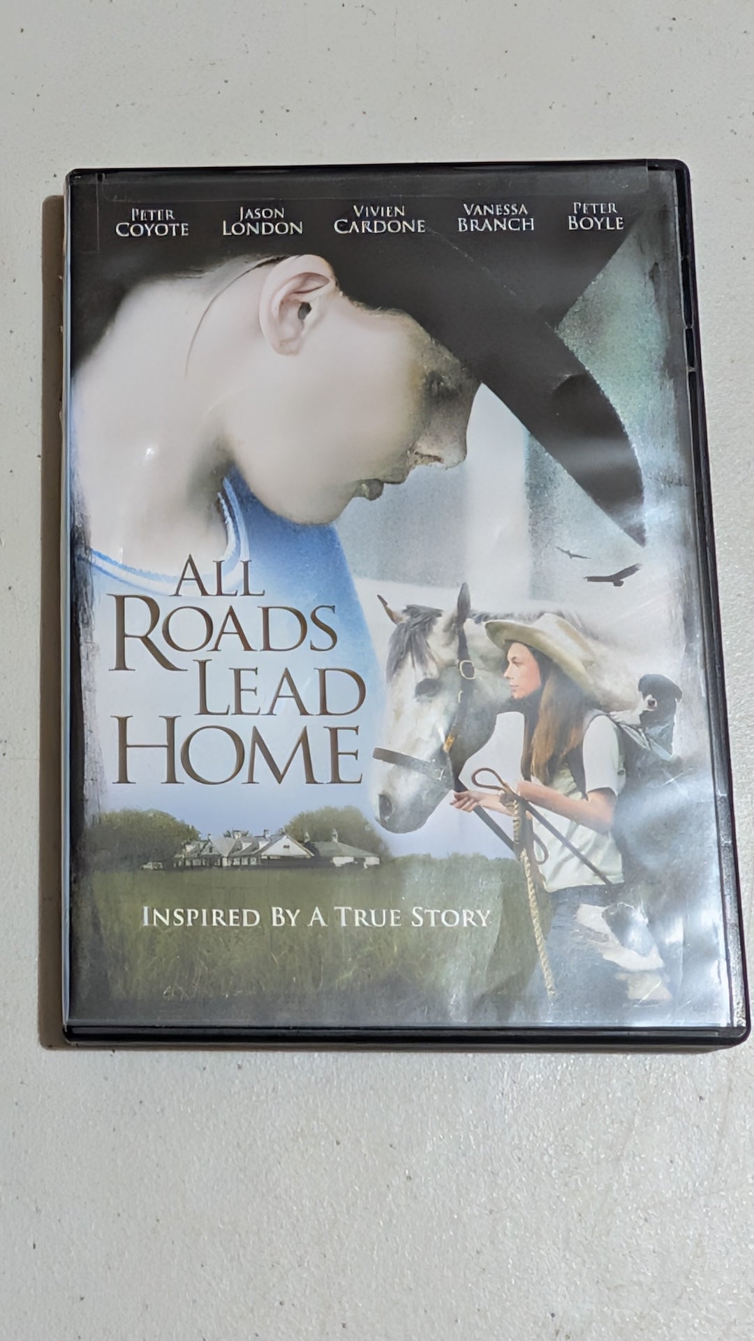 All Roads Lead Home (DVD, 2008, PG) Peter Coyote, Jason London, Vivien Cardone