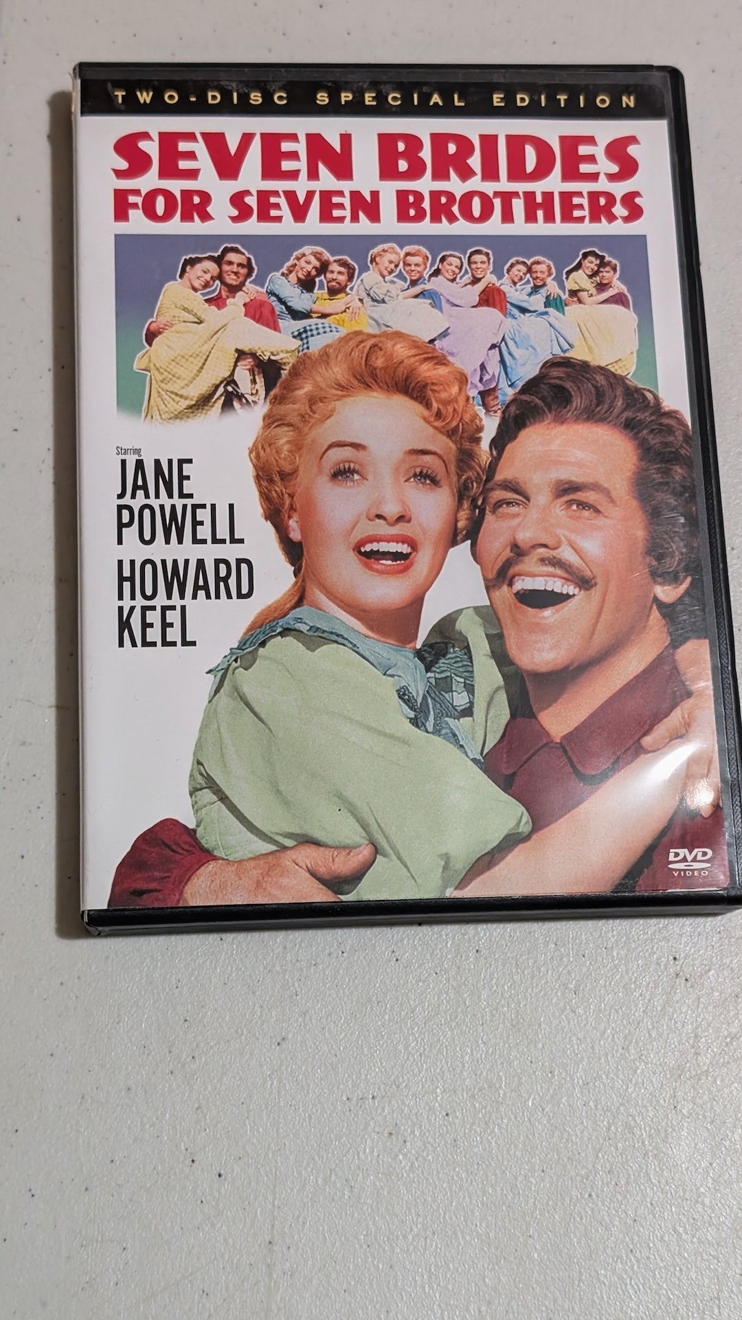 Seven Brides for Seven Brothers (DVD, 1954, G) Jane Powell, Howard Keel, Jeff Richards
