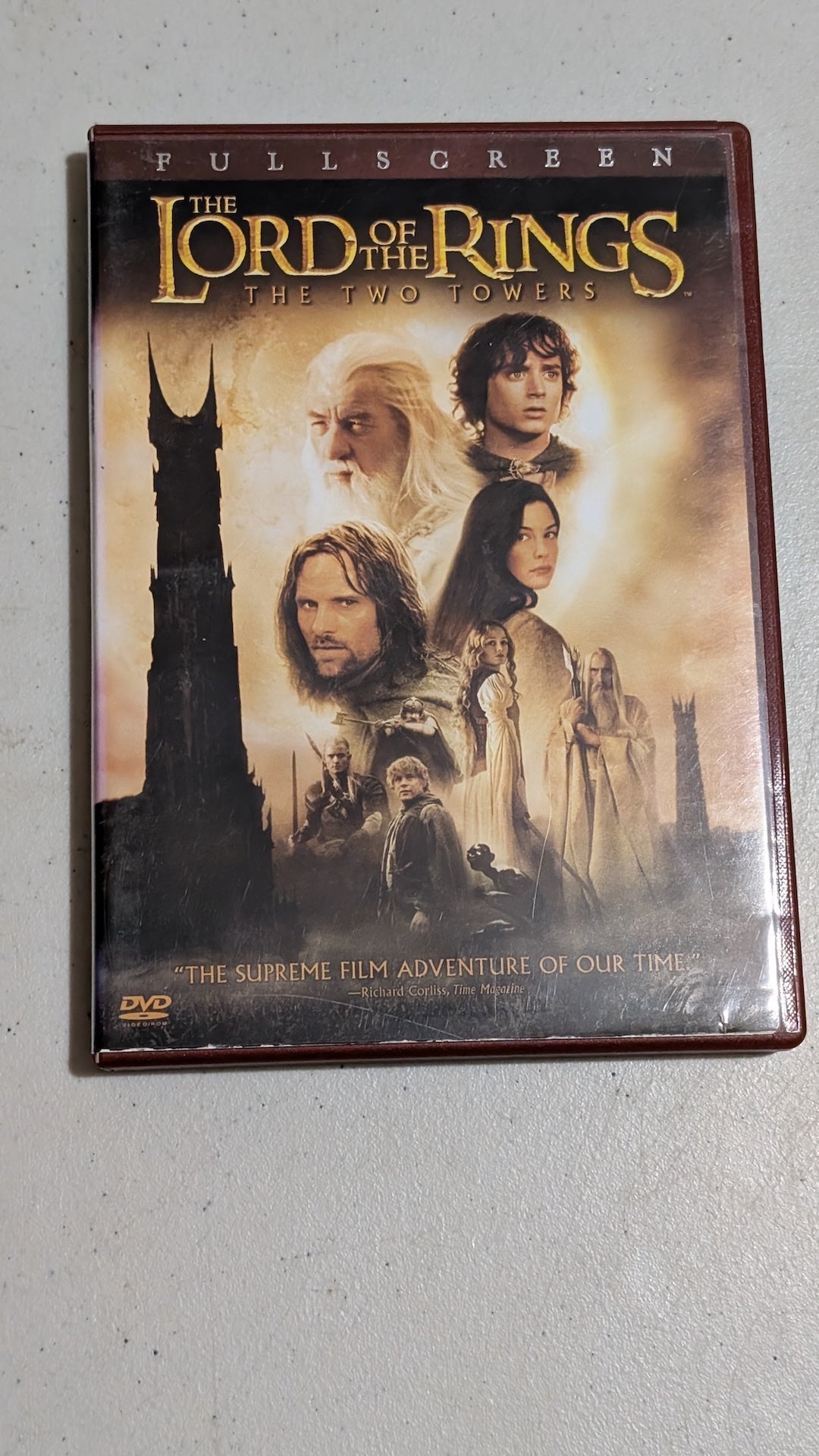 The Lord of the Rings: The Two Towers (DVD, 2002, PG-13) Elijah Wood, Ian McKellen, Viggo Mortensen