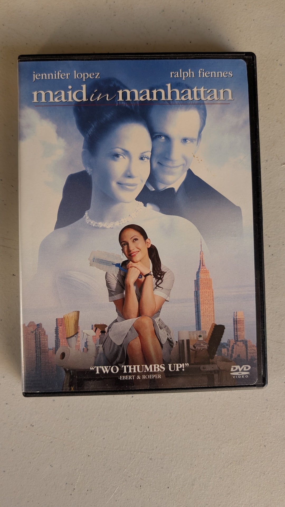 Maid in Manhattan (DVD, 2002, PG-13) Jennifer Lopez, Ralph Fiennes, Natasha Richardson