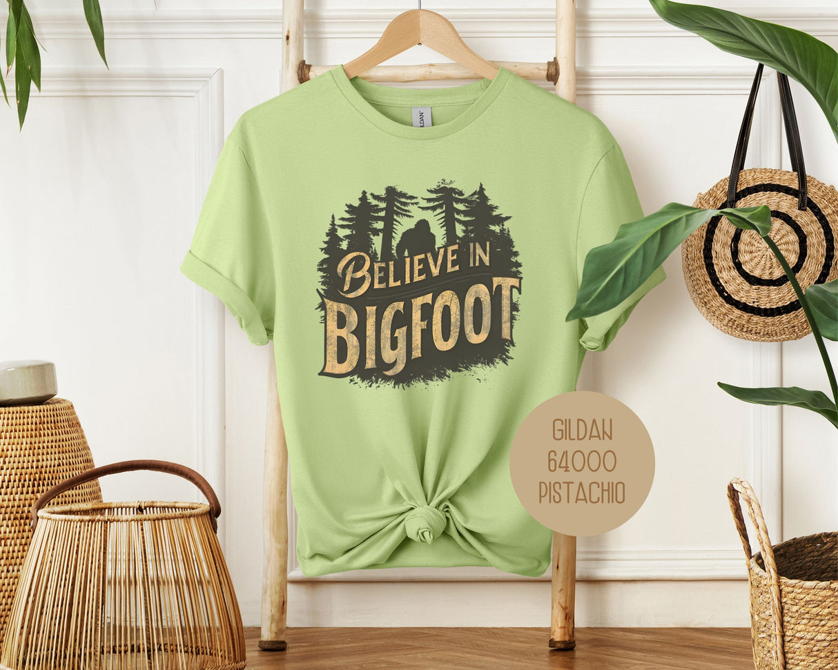 I Believe in Bigfoot Shirt-8