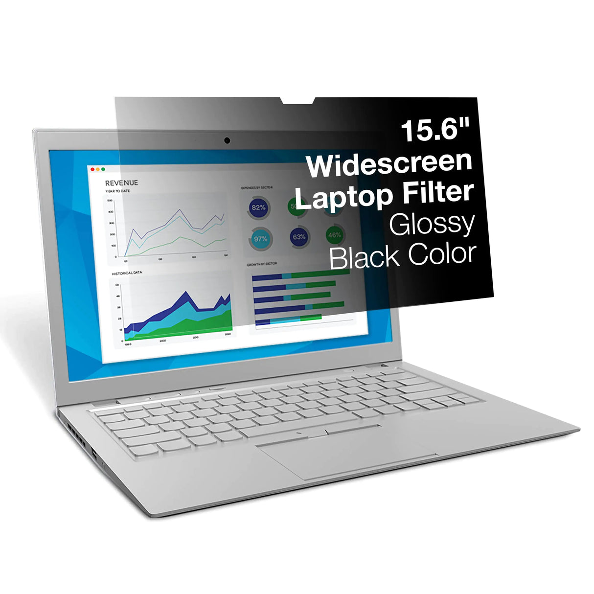 3M Privacy Filter for Dell 15.6" Infinity Display Laptops with Comply Attachment System (PFNDE011) Black - Lootquake