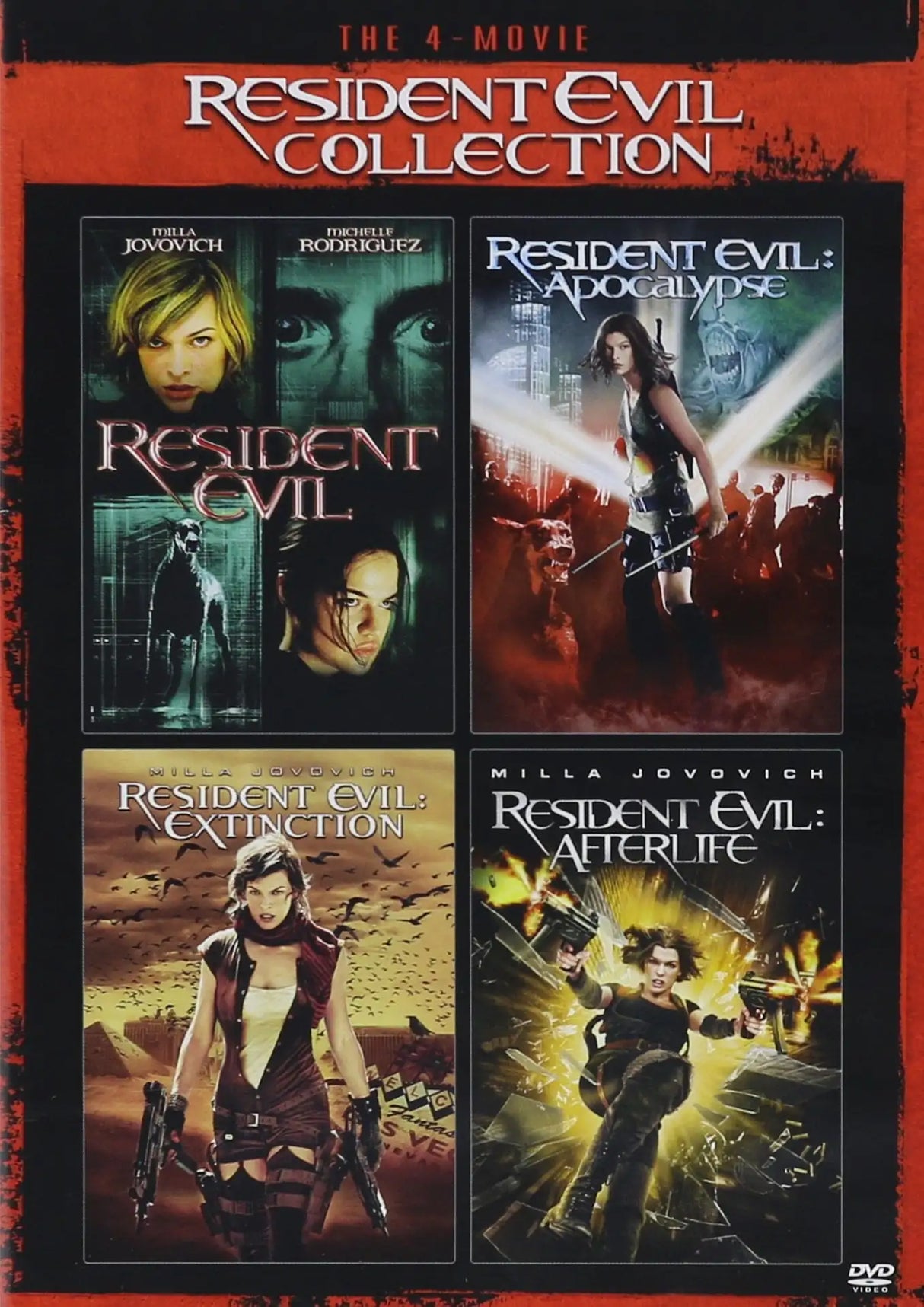Resident Evil Collection: The 4 Movie (DVD Sony Pictures) - Lootquake