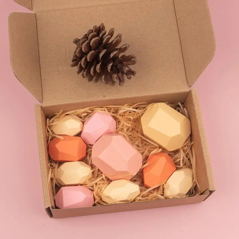 Children's colorful Jagged Stone Toys - Lootquake