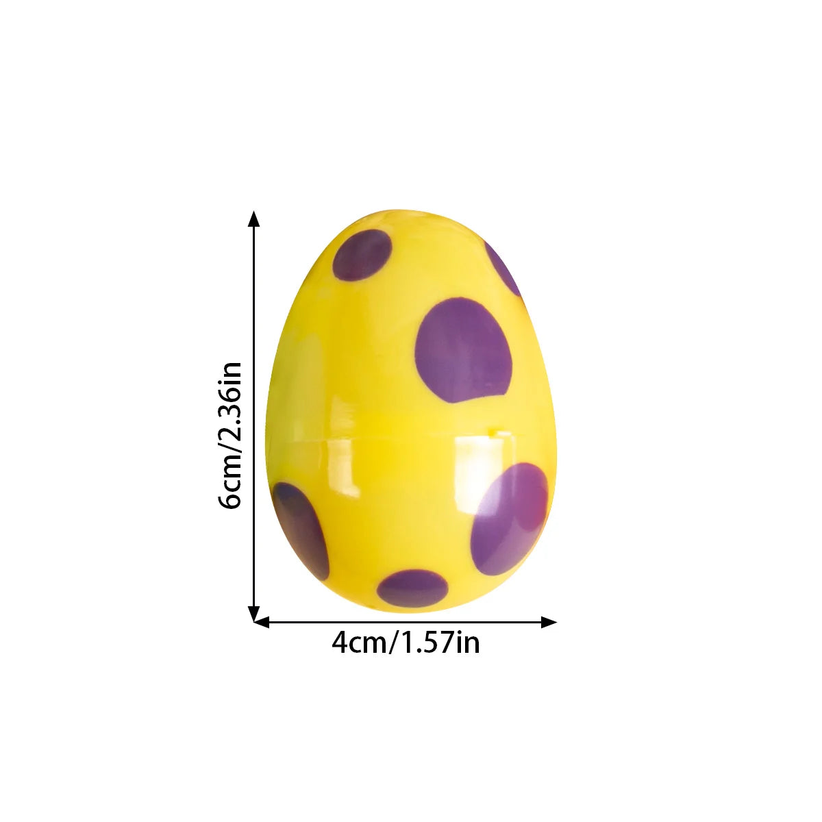 12/24pcs Easter Fillable Opening Egg Plastic Easter Eggs Decoration For Home Kids Happy Easter Favor Candy Gift Packaging boxes - Lootquake