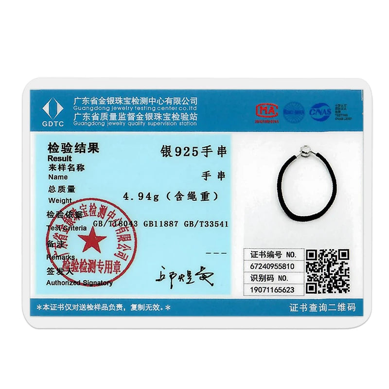 VAMO Original Sparking Zircon Heart Bracelet Real 100% 925 Sterling Silver Fit Brand Charm Beads Fashion Women Bracelet Jewelry - Lootquake