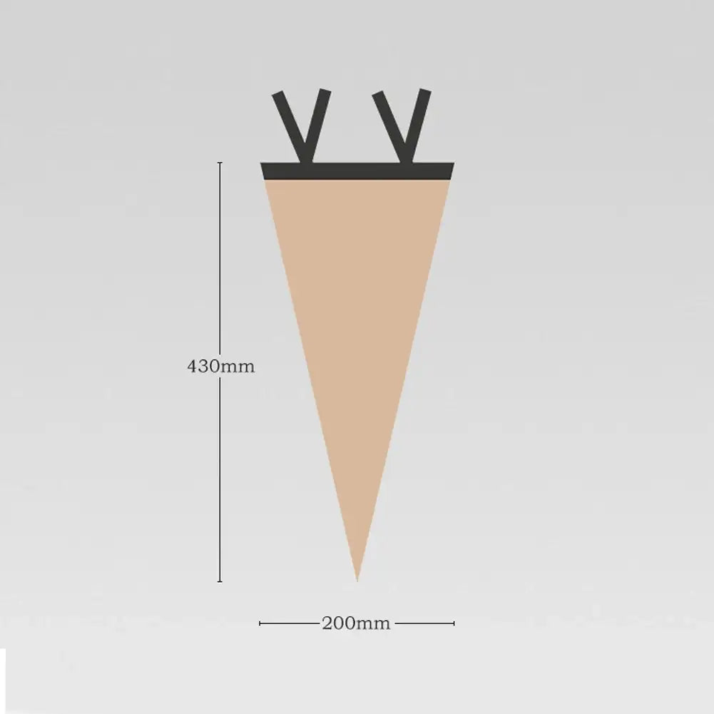 Outdoor Camping Tent Pennant Flags Picnic Canopy Atmosphere Decorations Camp Hanging Flags Holiday Scene Felt Bunting - Lootquake