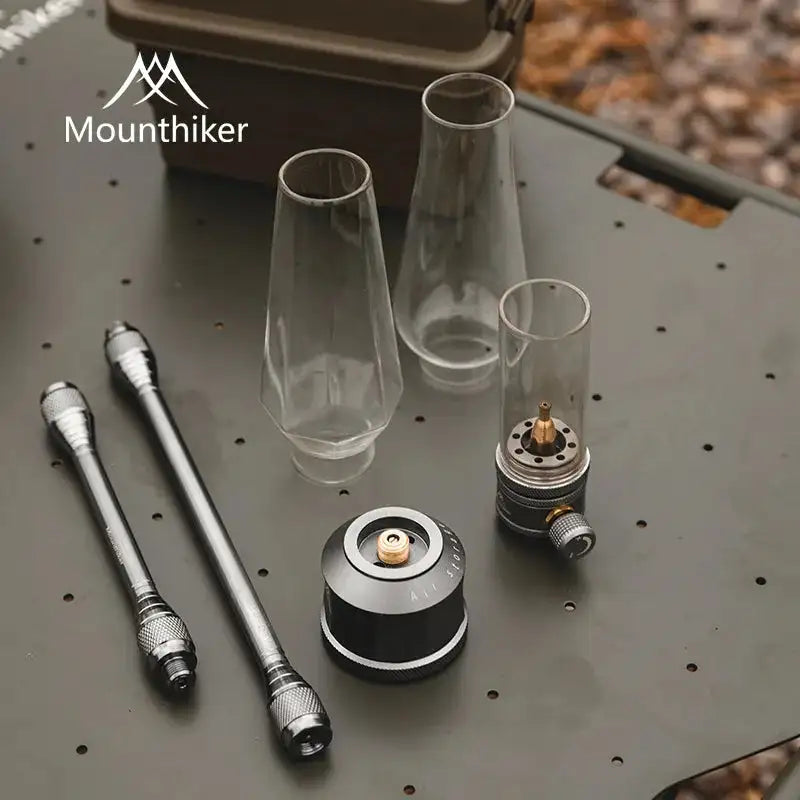 Portable Camping Gas Lamp Mounthiker Candlelight Tent Gas Lamp Home Dinner Decor - Lootquake