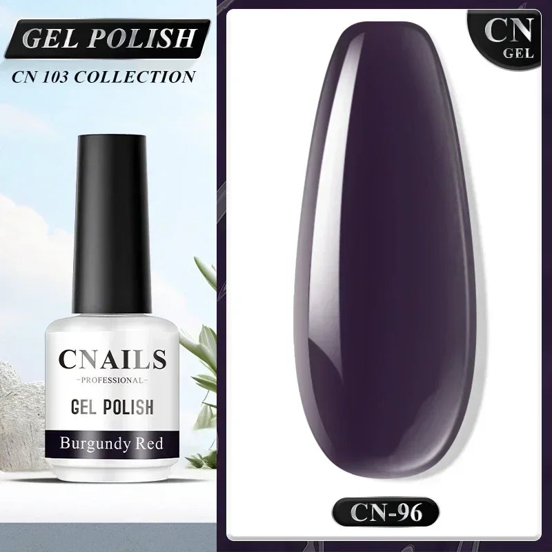 Esmalte de uñas CNails sin necesidad de limpiar, capa superior de gel transparente, capa base de gel, barniz de secado rápido, capa superior UV/LED, accesorios para decoración de uñas, esmalte de uñas mate