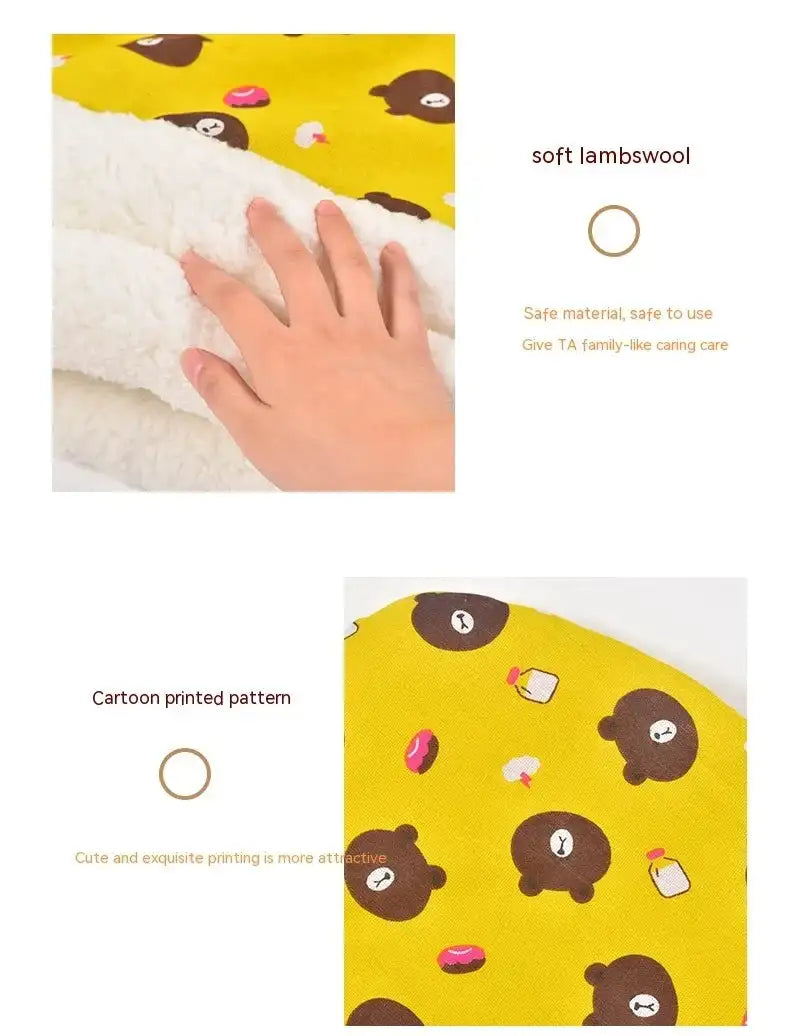 Tunnel Cat Nest Dog Nest Four Seasons Universal Warm Closed Cat Bed Pet Supplies Cartoon Cat Nest Mat Pet Mat Pet Sleeping Bag - Lootquake