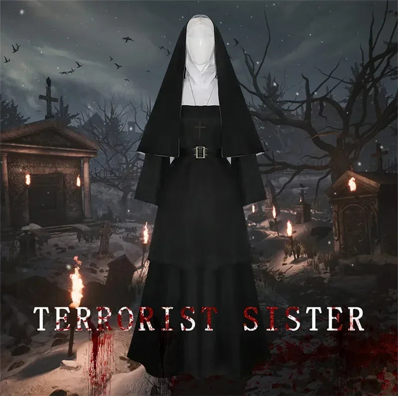 The Nun Horror Costume