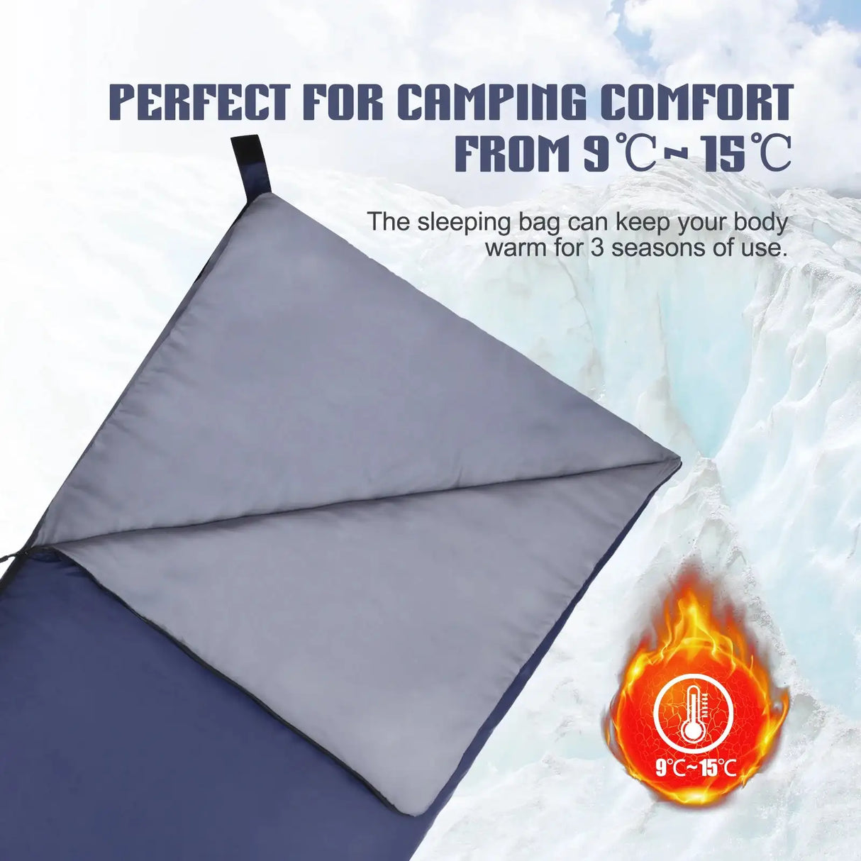 Saco de dormir portátil para exteriores Lixada de 190 x 75 cm, para acampar, viajar, senderismo, multifunción, ultraligero, 680 g, para mochileros.