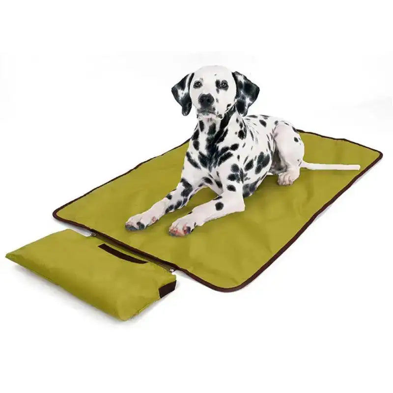 Foldable Pet Blanket Mat Waterproof Folding Washable Dog Sleeping Bag with Strap for Dog Travel Camping Accessories - Lootquake