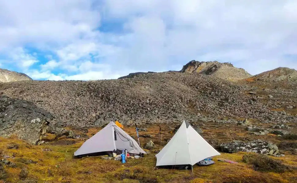 3F UL Gear Lanshan1 Ultralight Tent 3/4 Season Portable Backpacking Tent for 1p Double Layer Tent for Camping, Climbing, Hiking - Lootquake
