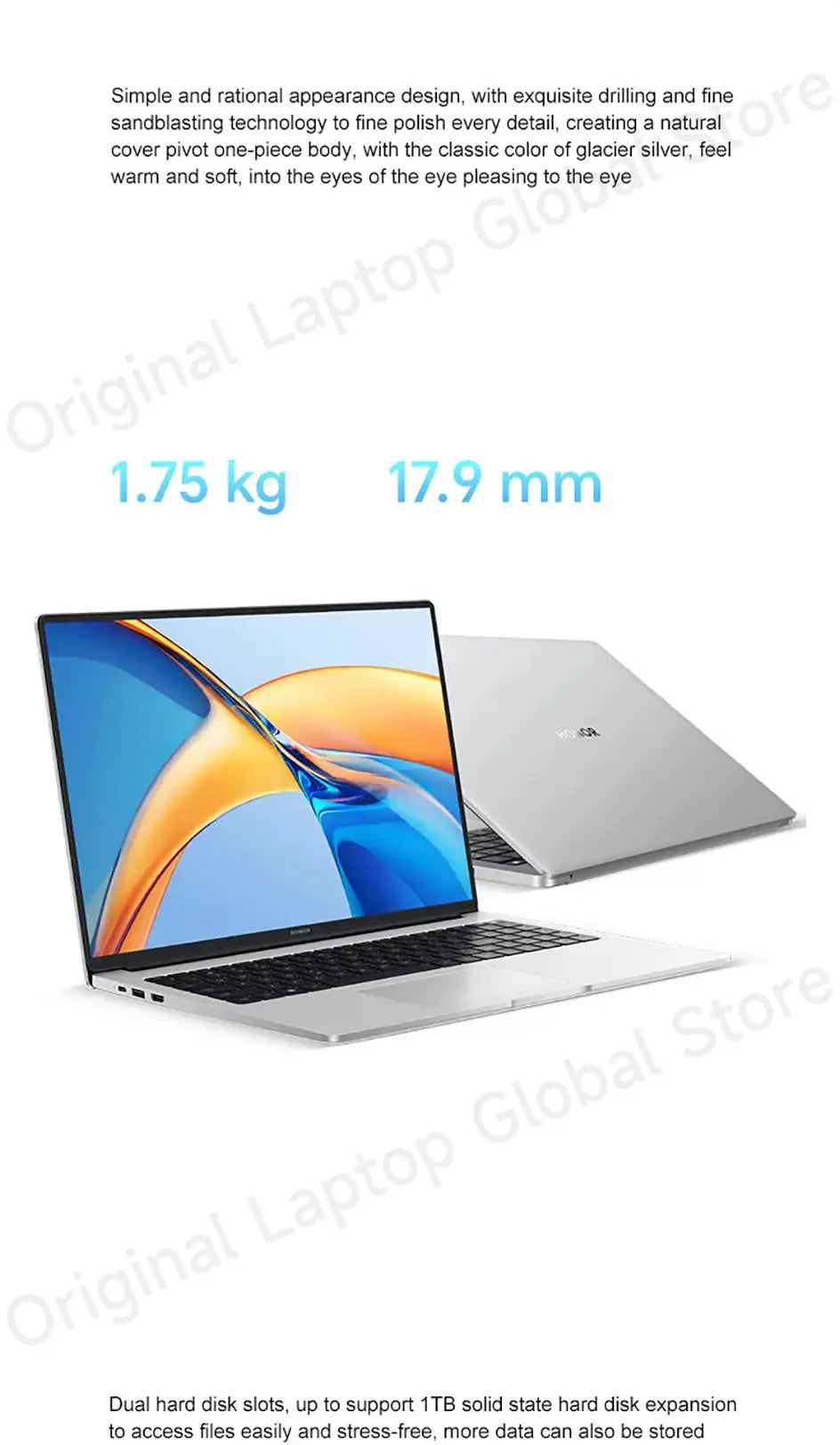 Honor Laptops X14/X16 2024 Riptide Edition R5 7640HS 16GB 512GB/1TB/2TB 60Hz IPS Screen 60Wh Ultra Large Battery Capacity Laptop - Lootquake