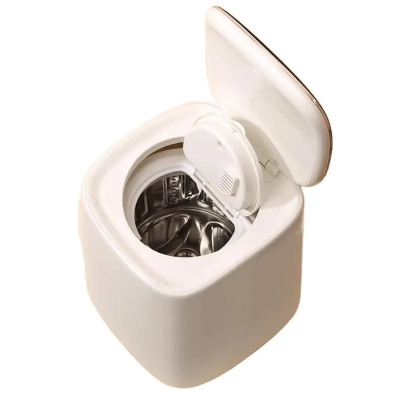 Mini machine à laver portable entièrement automatique, séchage domestique intégré pour sous-vêtements
