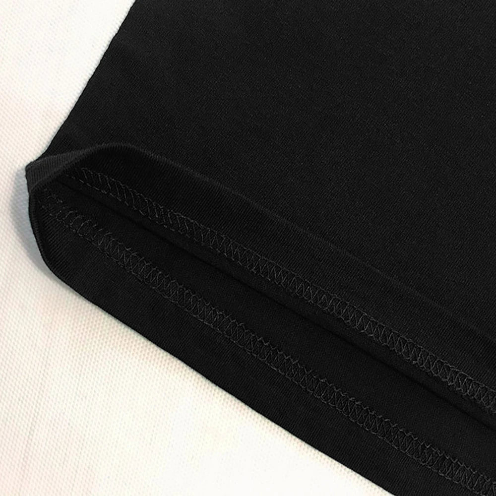 CLOOCL Cotton T-Shirt Red Wine Cat Middle Finger Pattern Printed T-shirt Men's for Women Shirts Casual Pocket Tops Cotton Tees - Lootquake