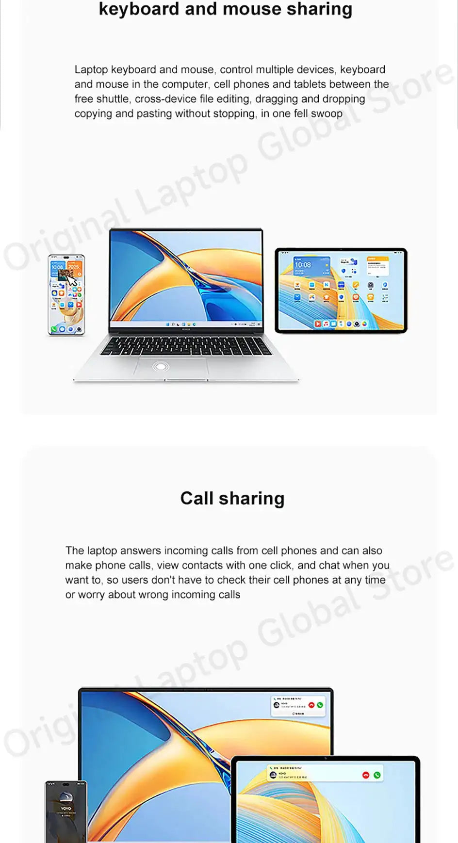 Honor Laptops X14/X16 2024 Riptide Edition R5 7640HS 16GB 512GB/1TB/2TB 60Hz IPS Screen 60Wh Ultra Large Battery Capacity Laptop - Lootquake