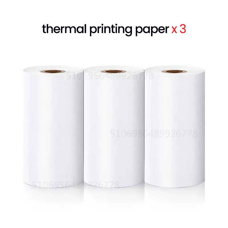 Self-adhesive Paper Sticker Colored Thermal Paper Roll for Mini Printer Kids Instant Print Camera HD Printing Paper