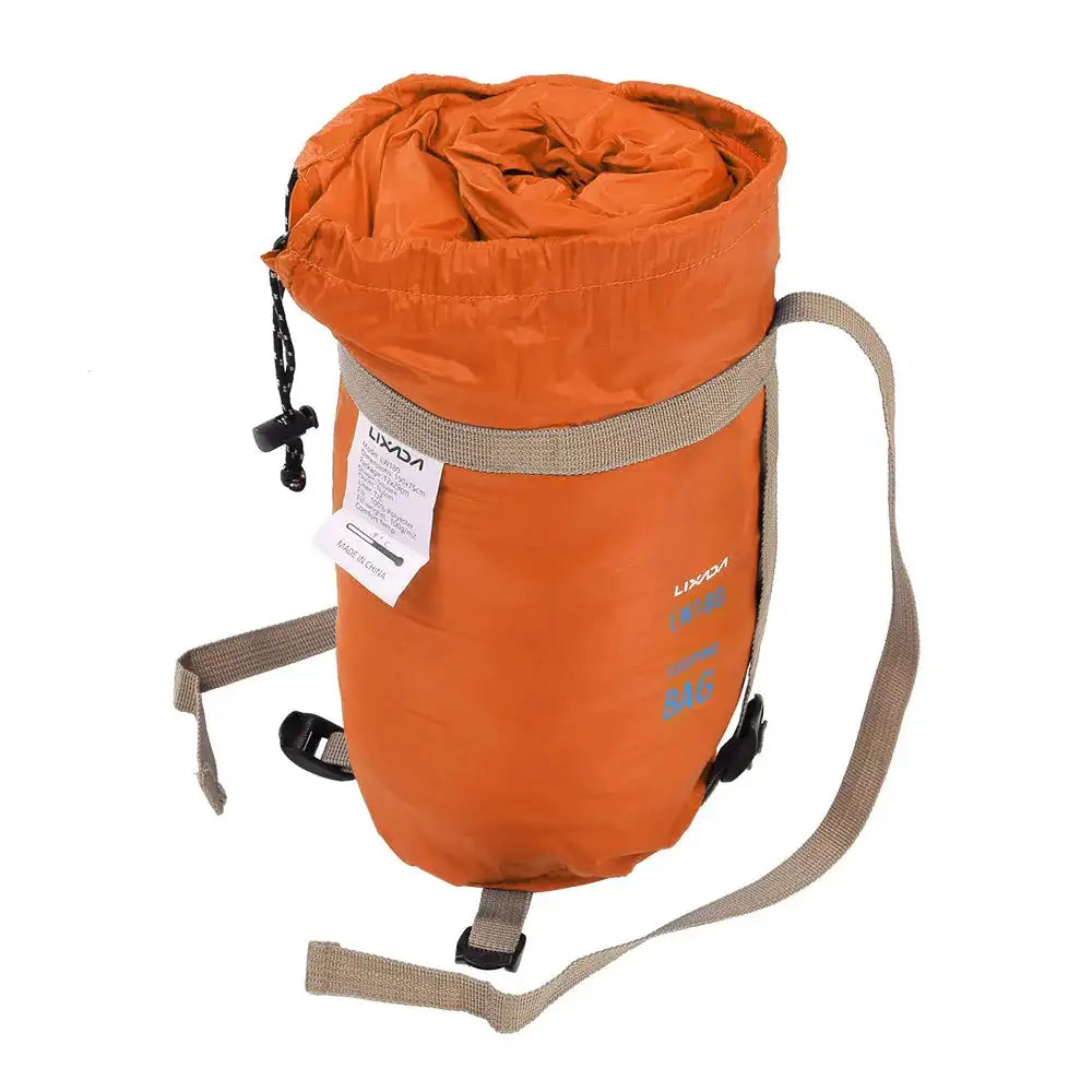 Saco de dormir portátil para exteriores Lixada de 190 x 75 cm, para acampar, viajar, senderismo, multifunción, ultraligero, 680 g, para mochileros.