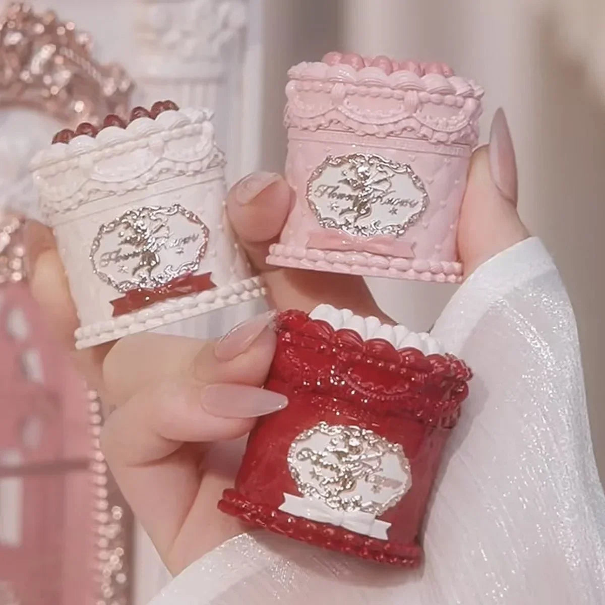 Rouge à lèvres Flowerknows Strawberry Cupid Cake Matte Velvet Lipgloss Lip Mud Makeup Korean Flower Know Lip Cream pour filles et femmes