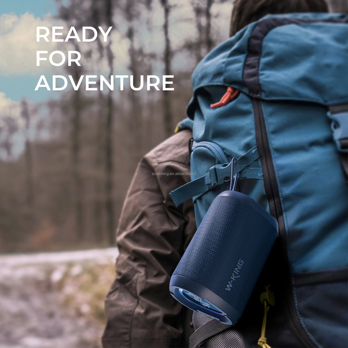 Enceinte Bluetooth avec écran LED, basses puissantes et puissance de 15 W, étanche IPX7, idéale pour les fêtes en plein air