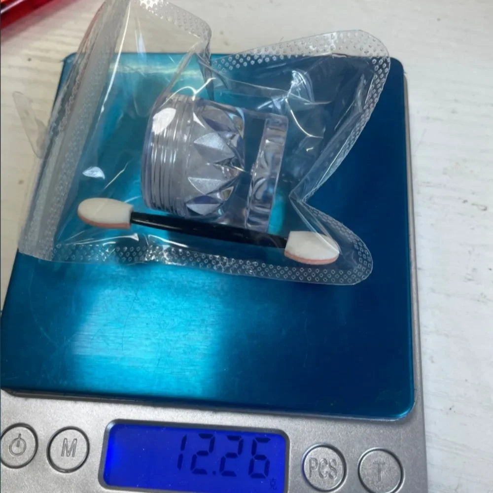 1Pc Moonlight Mirror Nail Powder Silver Fine Glitter Metallic Effect Pigment Gel Polish Chrome Holographic Nail Powder Art Salon