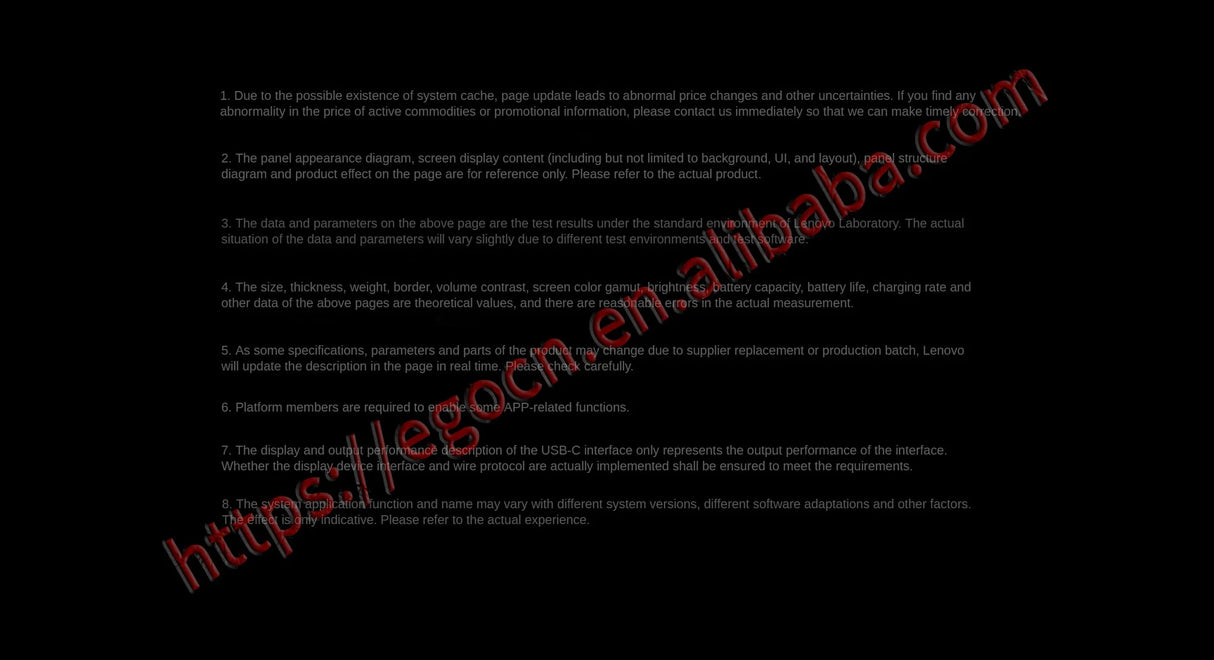 Lenovo Legion Y700 2025 8.8-inch gaming tablet Snapdragon 8 Gen3/8 core /Android 14 /12GB256GB/16GB512GB/WIFI/Black