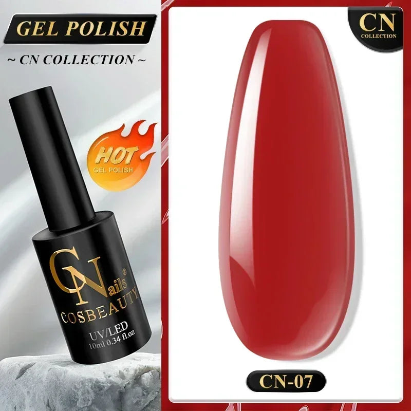 Esmalte de uñas CNails sin necesidad de limpiar, capa superior de gel transparente, capa base de gel, barniz de secado rápido, capa superior UV/LED, accesorios para decoración de uñas, esmalte de uñas mate