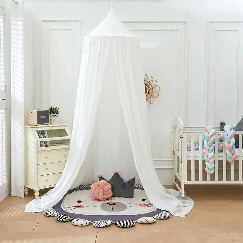 Kids Mosquito Net Baby Crib Curtain Hanging Tent Bed Decor Girl Princess Hanging Bed Canopy Living Corner Play Reading NookDecor - Lootquake