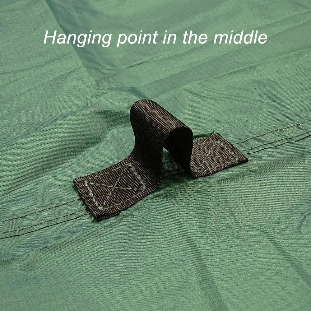 4x4m 4x3m 3x3m 19 Hang Points Tent Tarp Survival Sun Shelter Shade Canopy Outdoor Backpacking Waterproof Camping Awning SunShade - Lootquake