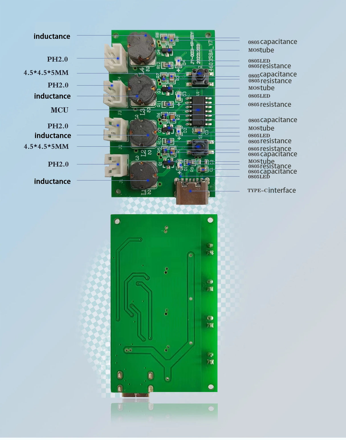 TYPE-C USB Mini Humidifier DIY Kits DC 5V Mist Maker And Driver Circuit Board Fogger Atomization Film Atomizer Sheet Oscillating