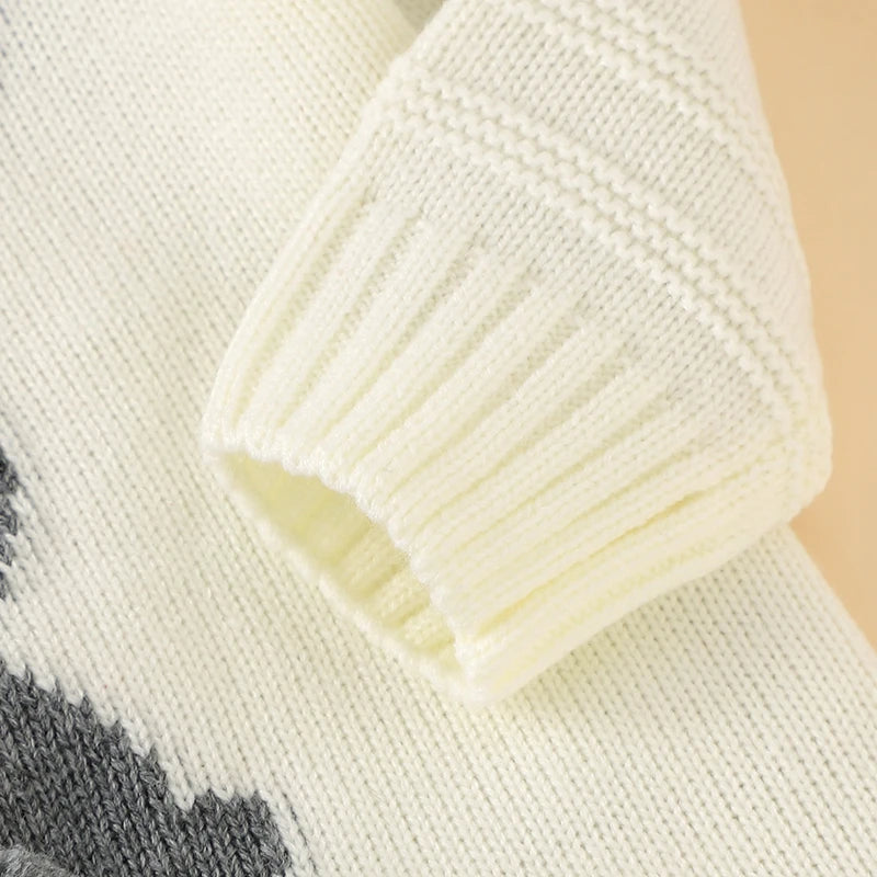 Spring Baby Rompers Long Sleeve Rabbit Knit Newborn Boy Girl Easter Jumpsuits Playsuits One Piece Infant Unisex Overalls Clothes - Lootquake