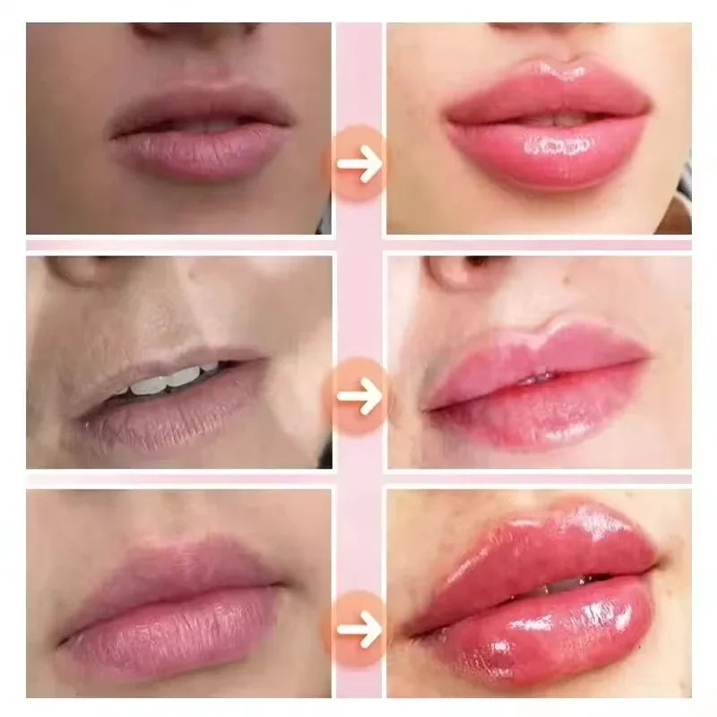 Brillo labial instantáneo que reduce las líneas finas, suero voluminizador, exfoliante, hidratante duradero, líquido nutritivo, cosméticos de belleza sexy.