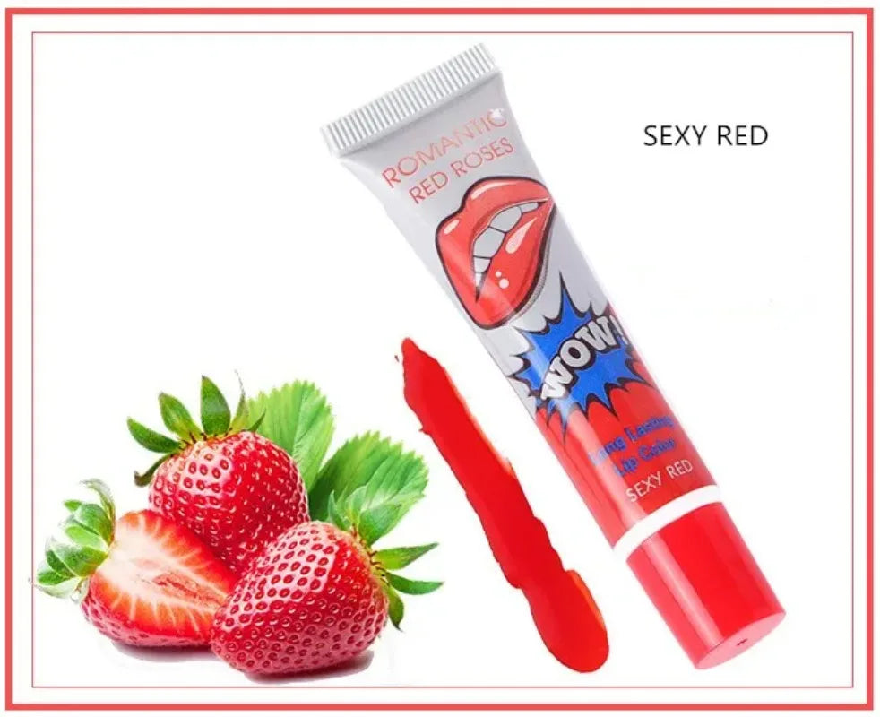 Romantic Bear 6 Colors Peel Off Lipstick Magic Matte Sexy Red Make up Long-lasting Lip Gloss Beauty Wow Impermeavel Lip Stick