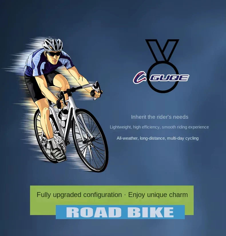 2025 New Road Bike 7/24 Speed Corner Handle Road Racing Bicycle Dual Disc Brake Lightweight Outdoor bicicleta Adult Teenagers