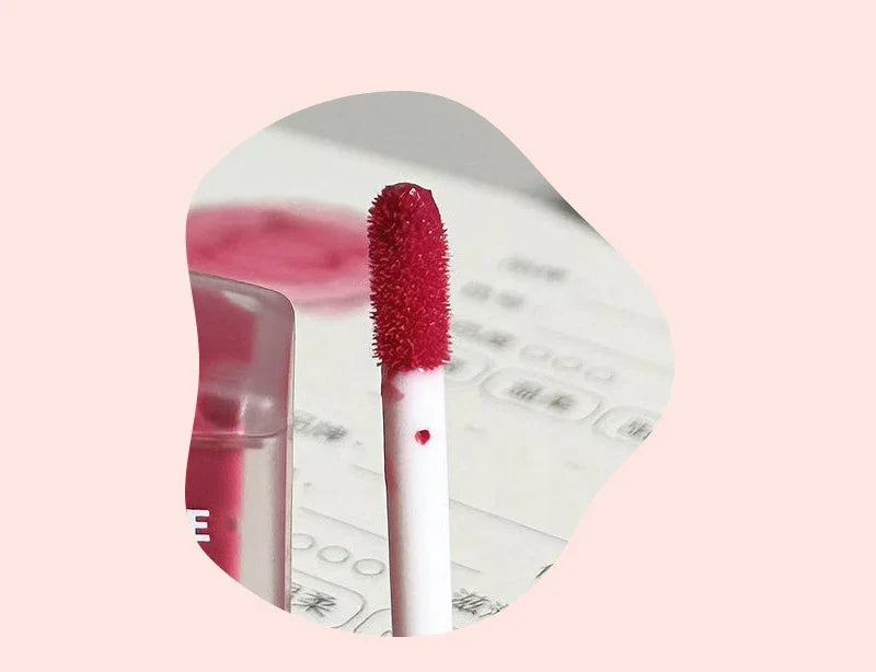 HERORANGE Brillo de labios ligero, brillo de labios, no se pega fácilmente, duradero, lápiz labial hidratante de agua, maquillaje líquido coreano