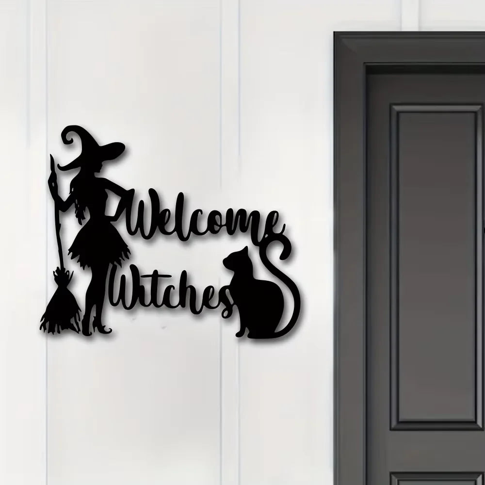 Halloween Metal Wall Art Decor