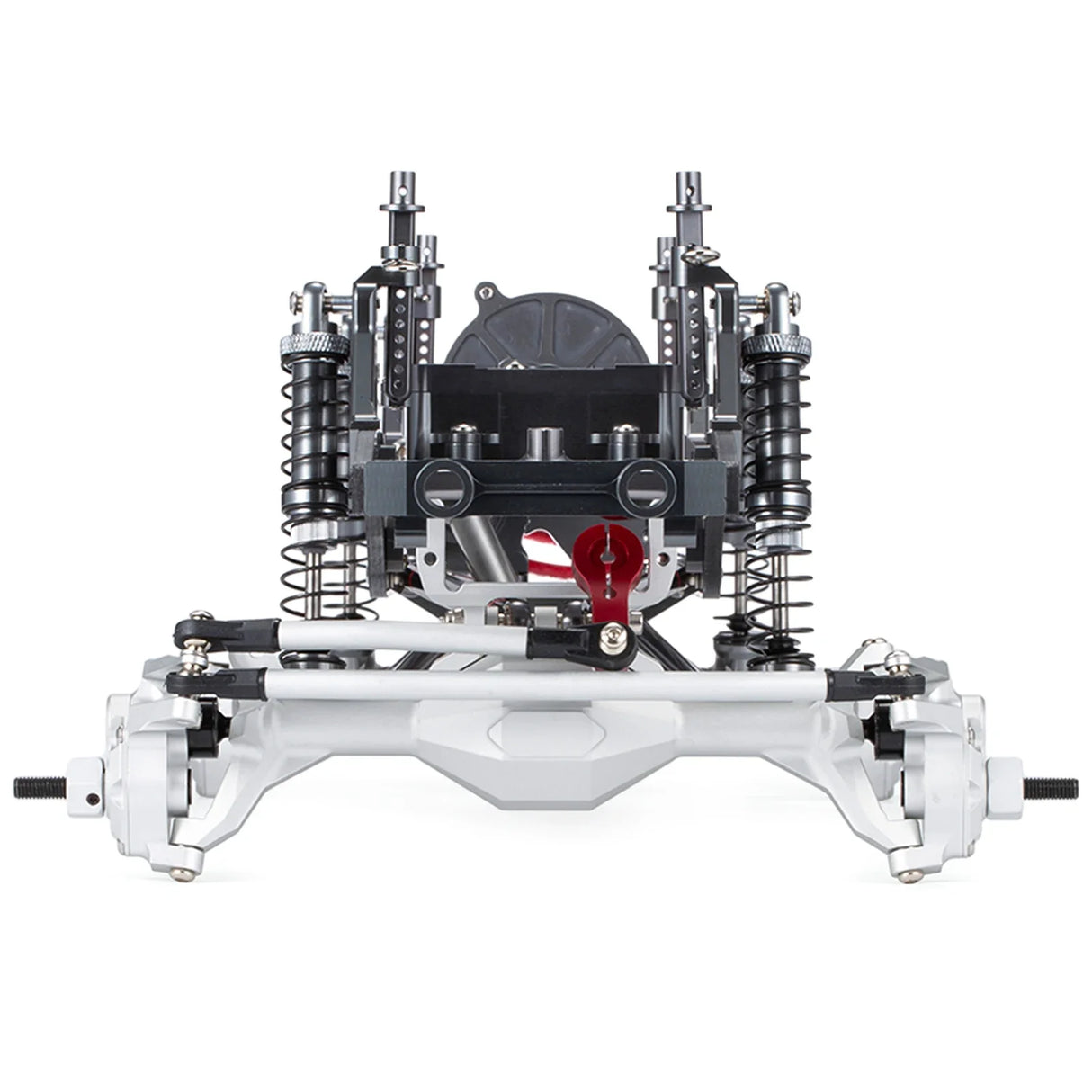 313mm Wheelbase All Metal Chassis Kit with Portal Axle Carbon Rails for 1/10 RC Crawler SCX10 Rock Off Road Truck Rigs - Lootquake