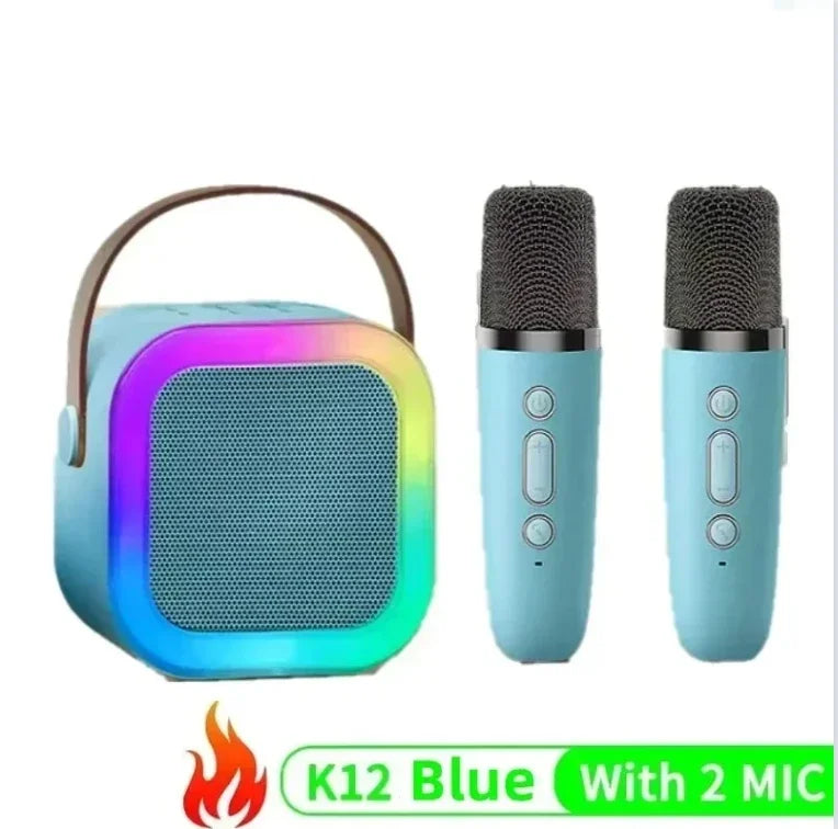 Haut-parleur de karaoké sans fil Bluetooth chantant microphone haut-parleur microphone maison famille ktv téléphone portable intégré portable