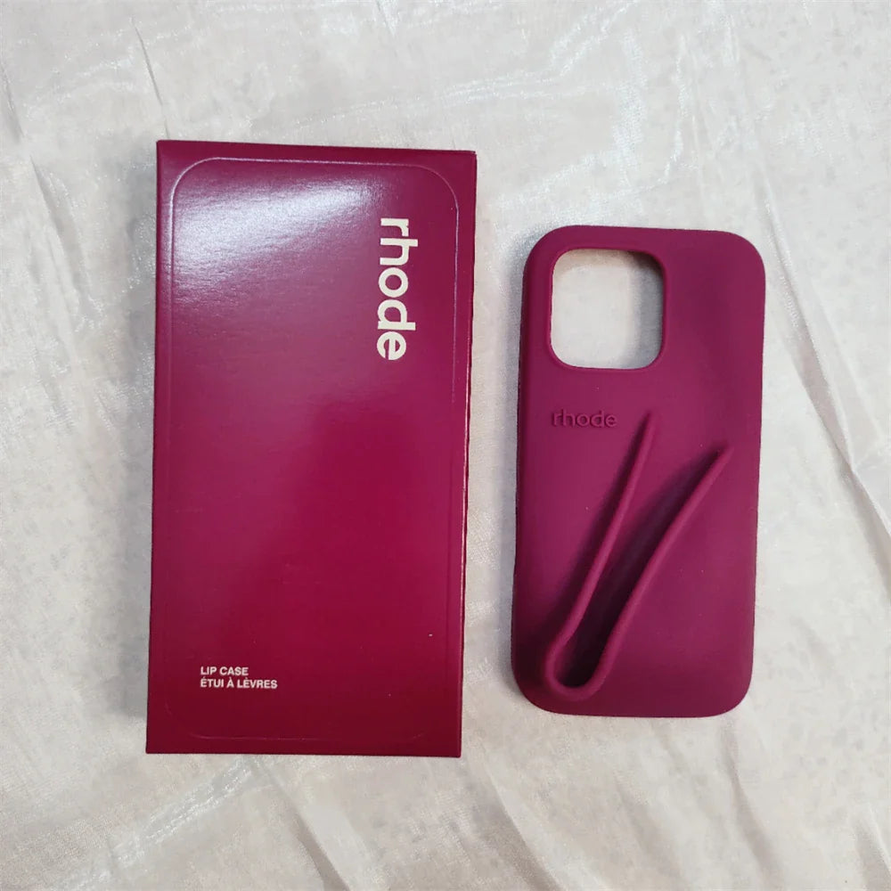 Funda Rhode para iPhone con caja Funda de silicona suave Rhode