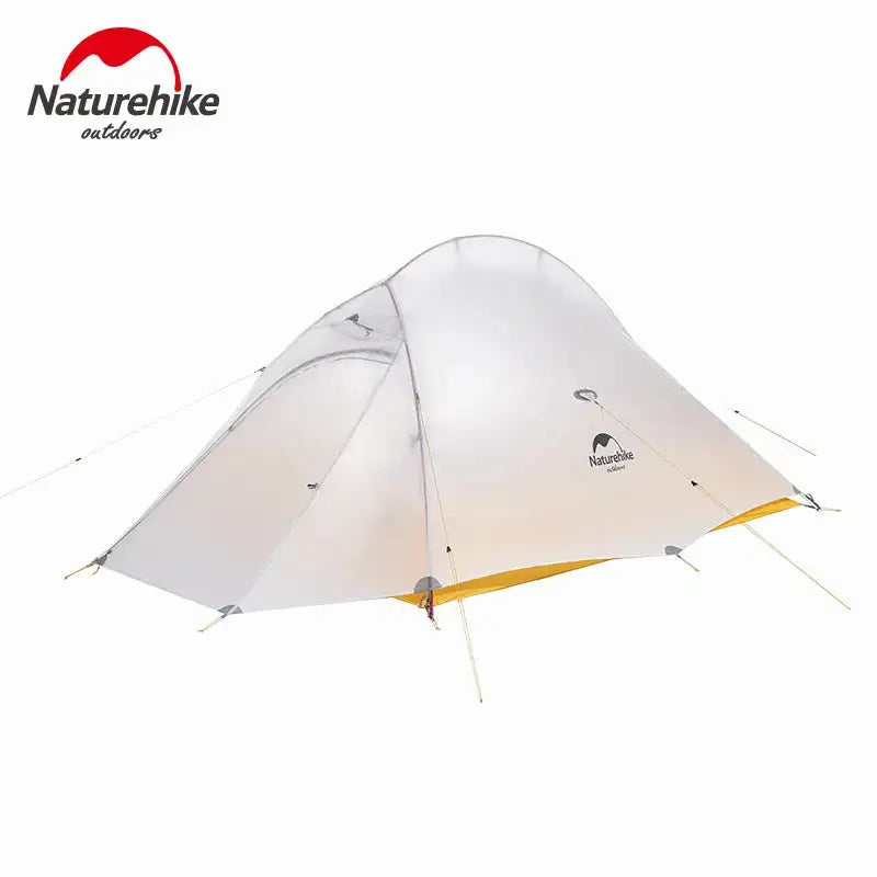 Naturehike Camping Tent Ultralight Portable Cloud Up 2Person 10D Upgraded Folding Backpack Waterproof Tent Travel Beach Tents - Lootquake