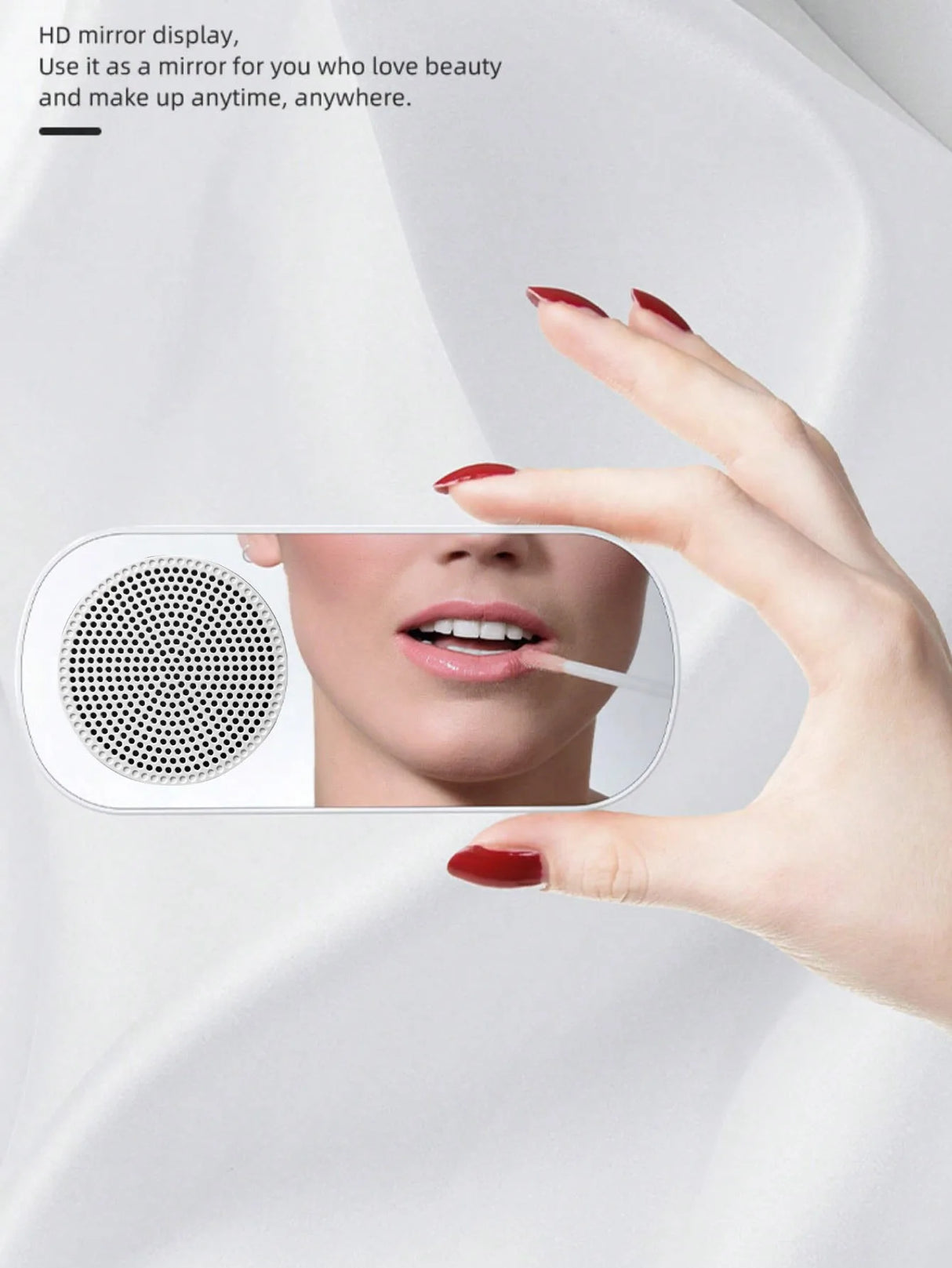 Enceinte Bluetooth sans fil, caisson de basses multifonction, mini réveil intelligent avec IA