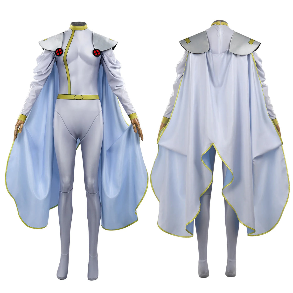 Halloween Storm Cosplay Bodysuit And Cloak Jumpsuit Supe Weather Witch Ororo Munroe Costumes Carnival Anime Hero Jumpsuits X mne