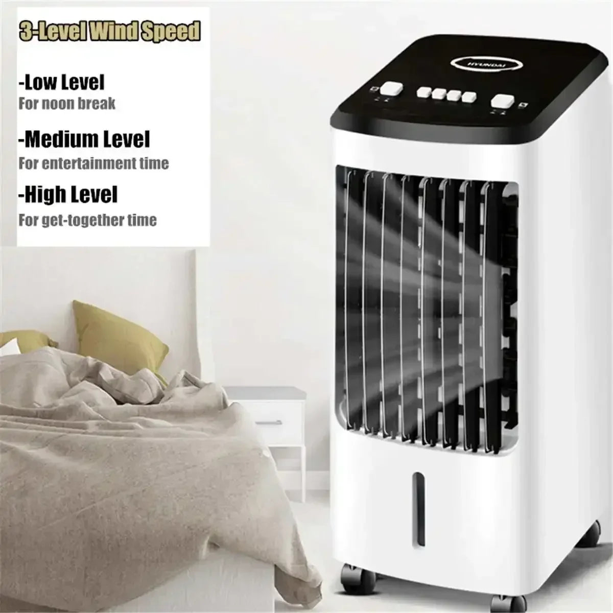 Climatiseur portable 70 W, ventilateur, humidificateur, refroidisseur, 220 V, ventilateur de refroidissement temporisé, humidificateur + cadeau