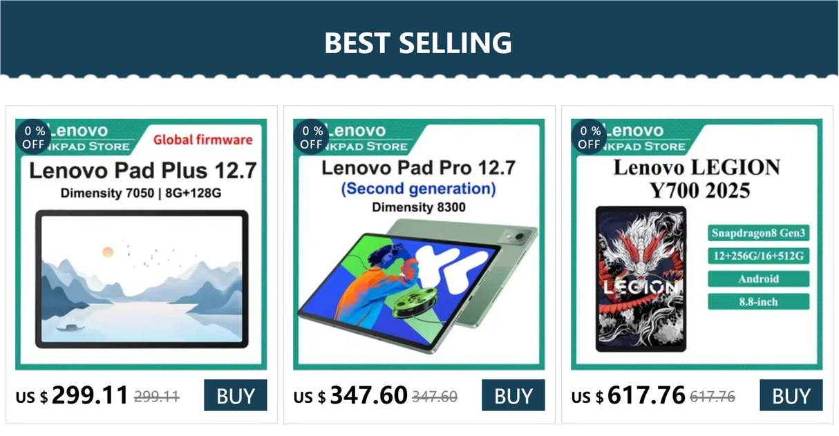 Nouvelle tablette Lenovo Xiaoxin Pad Pro 12.7 2025, dimensions 8300, résolution 2,9k, rafraîchissement 144 Hz, Wi-Fi, 10200 mAh, Android ZUI16